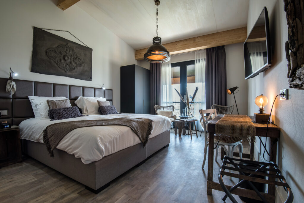 Hotelkamer van Nationaal Fruitpark in Ochten